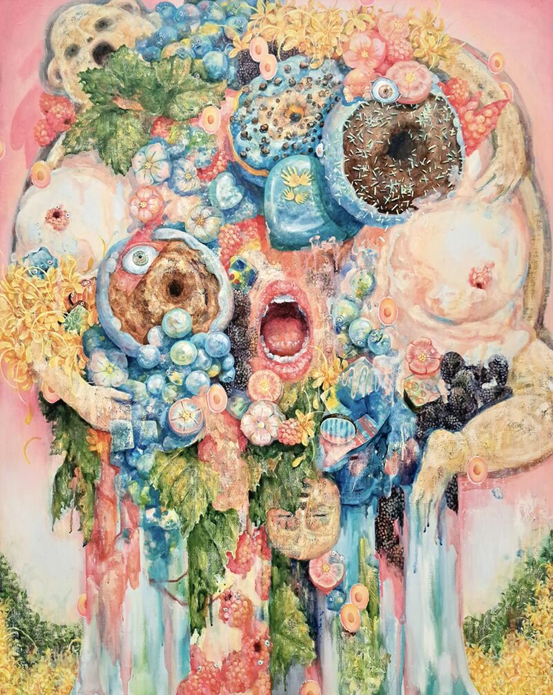 Vessel and Birth - a Paintings by Noriko Katsura